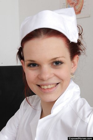 18 year old female Chloe Dash undressing on yoga mat on lawn